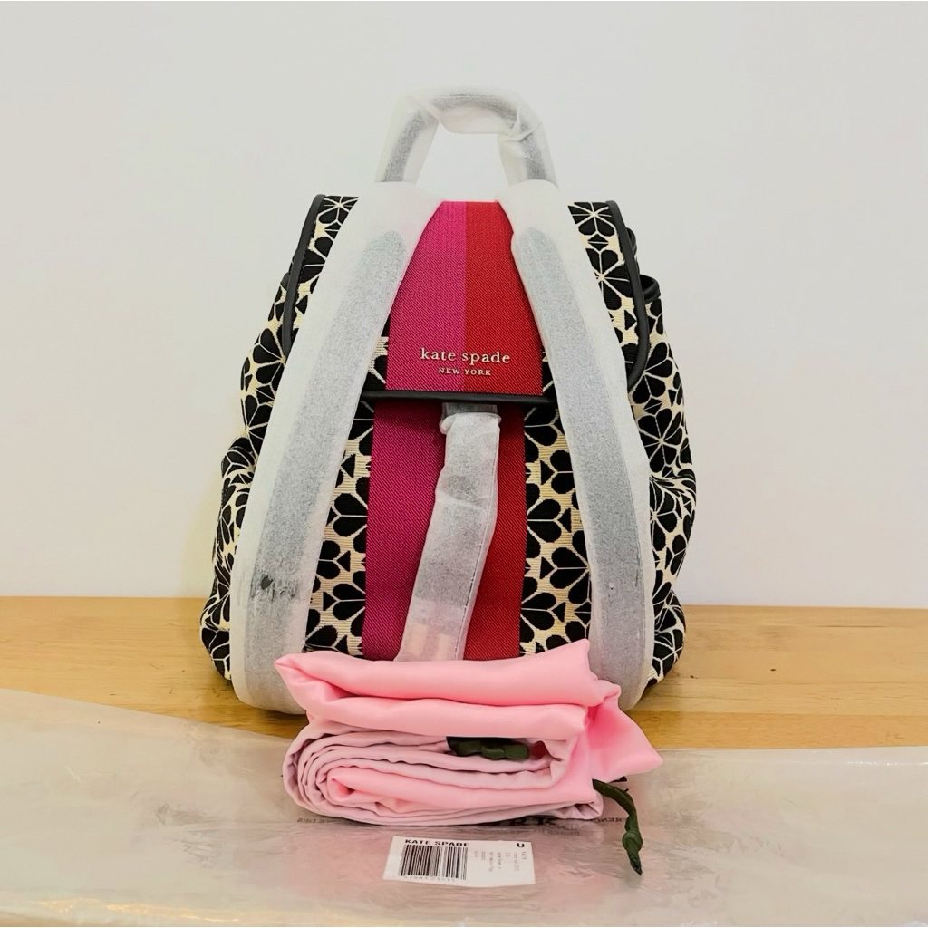 KS Backpack Flower Jacquard