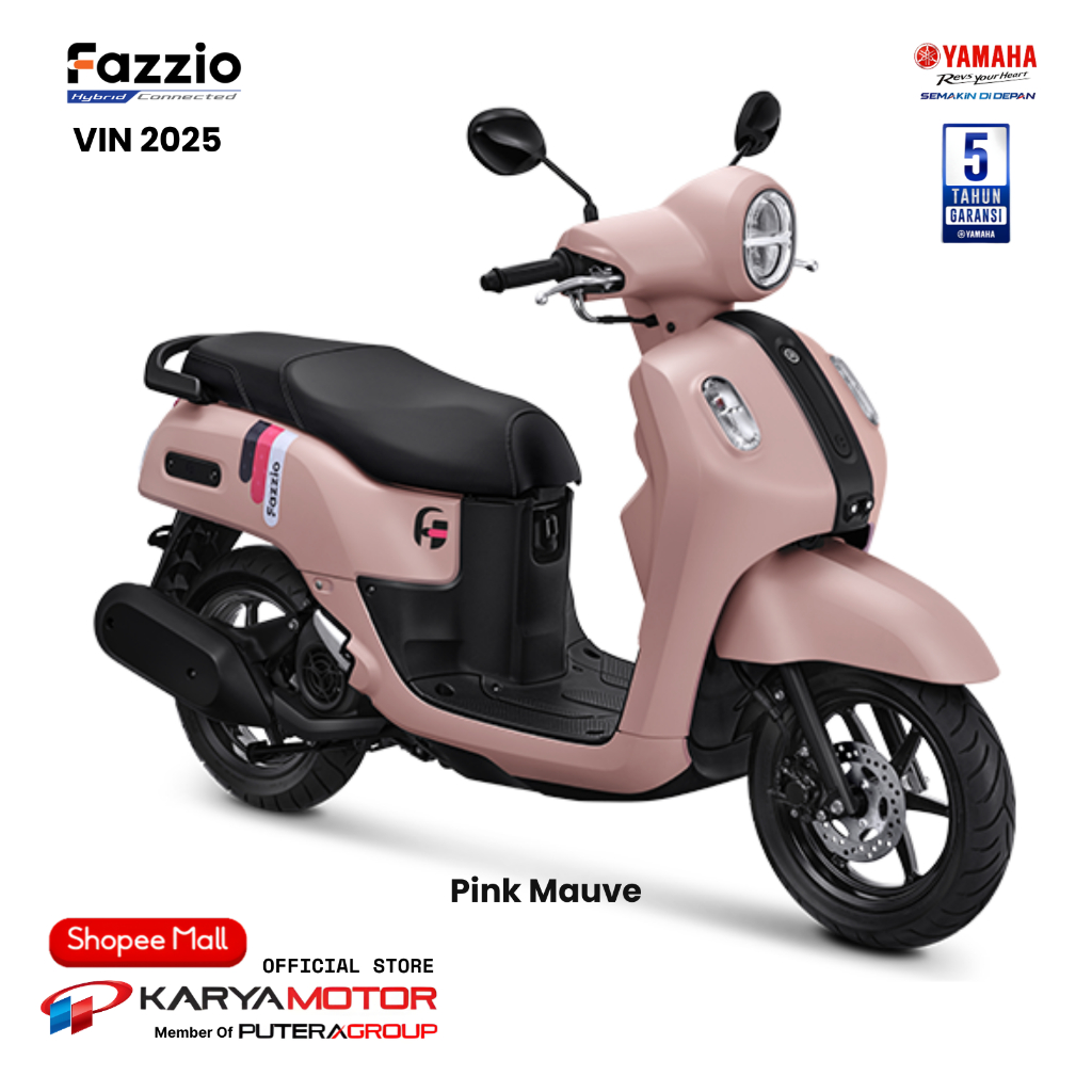 Sepeda Motor Yamaha Fazzio Hybrid Neo