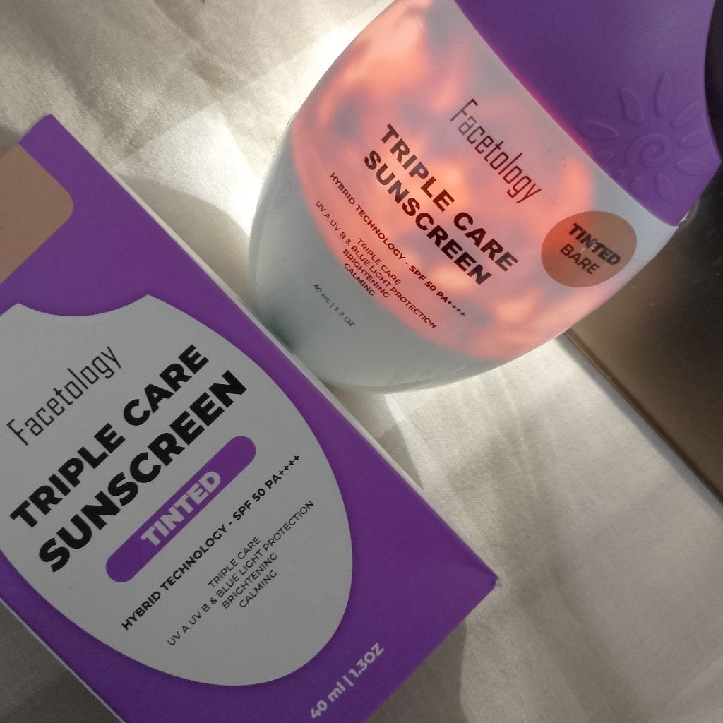 [PRELOVED] Facetology - Tinted Sunscreen