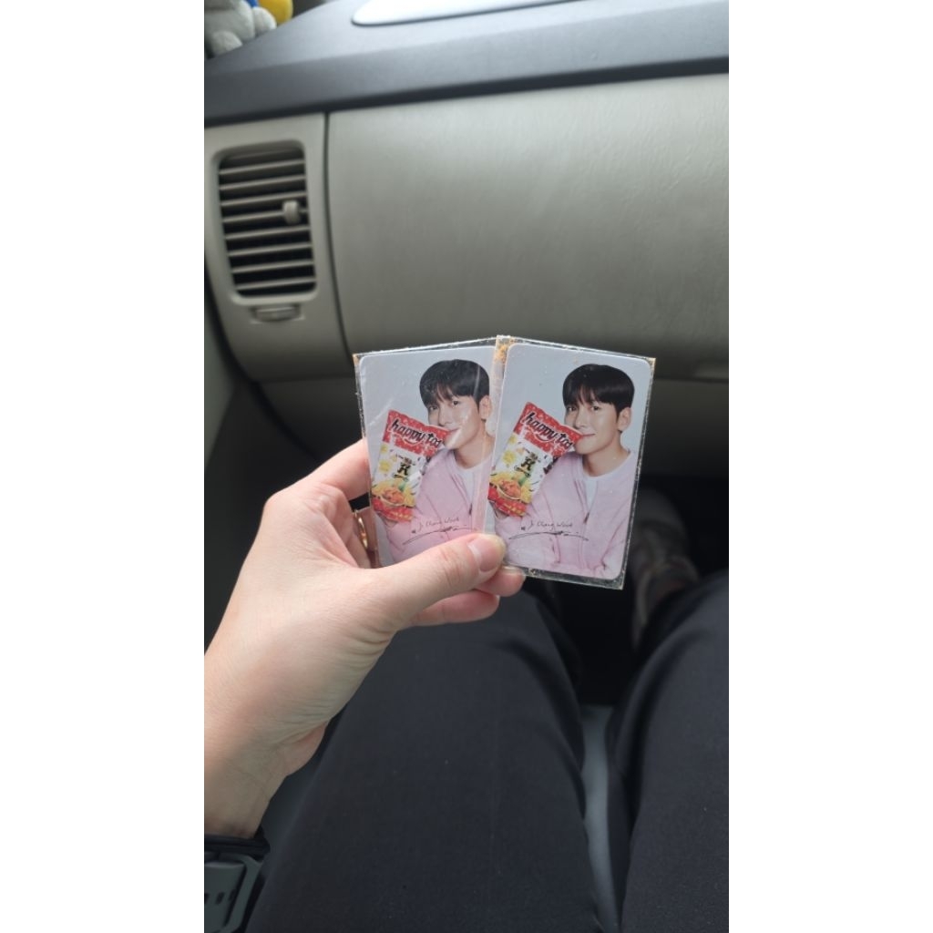Photocard Ji Chang Wook x Happytos