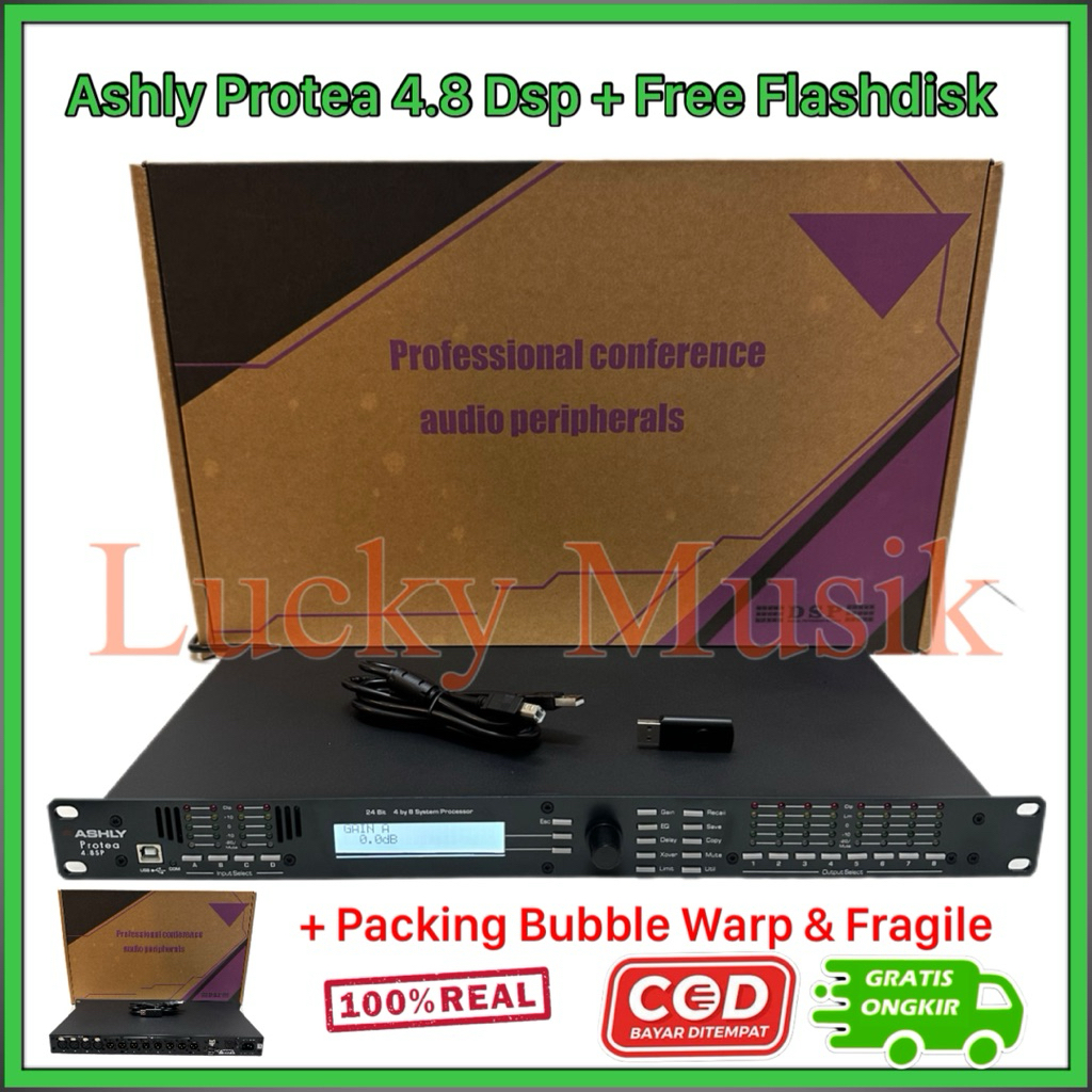 Speaker Management Ashly Protea 4.8 SP DLMS Ashly Protea 4 in 8 out