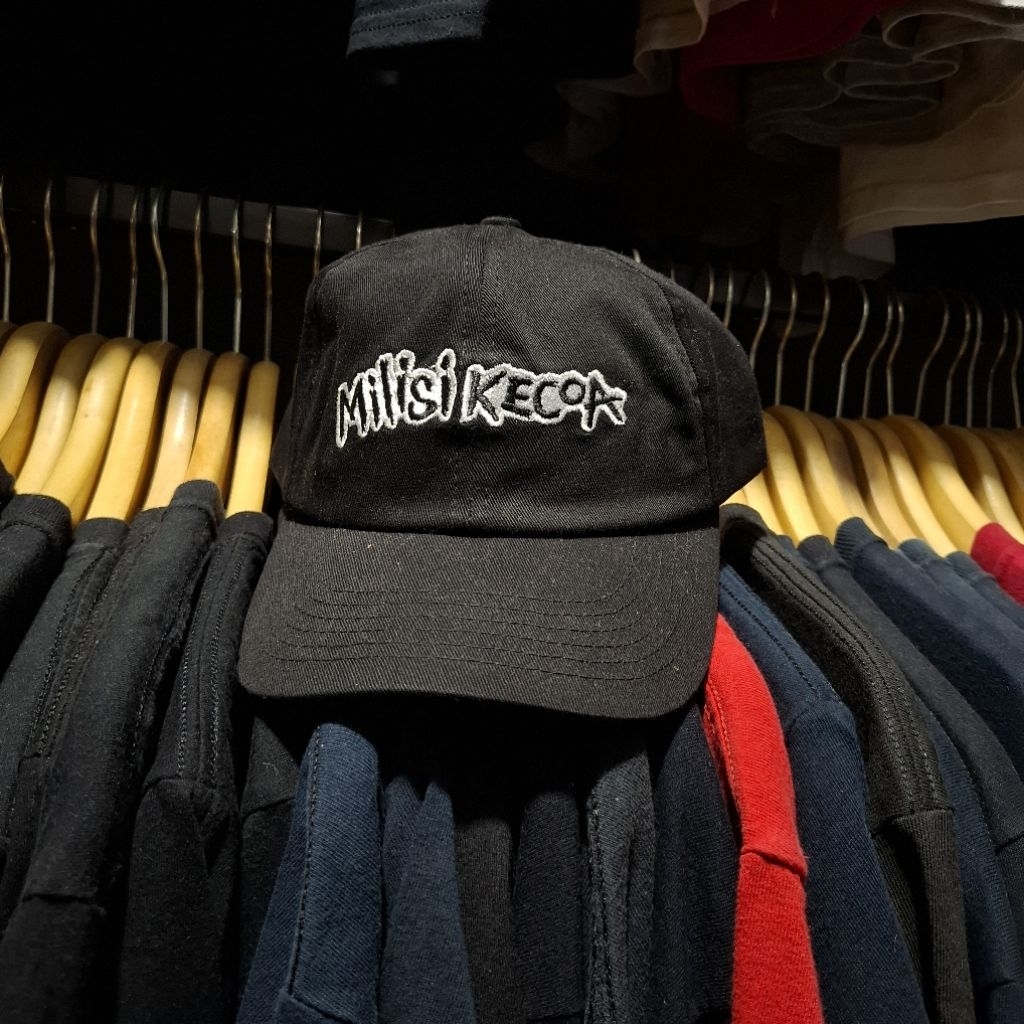 topi band MILISI KECOA original merch