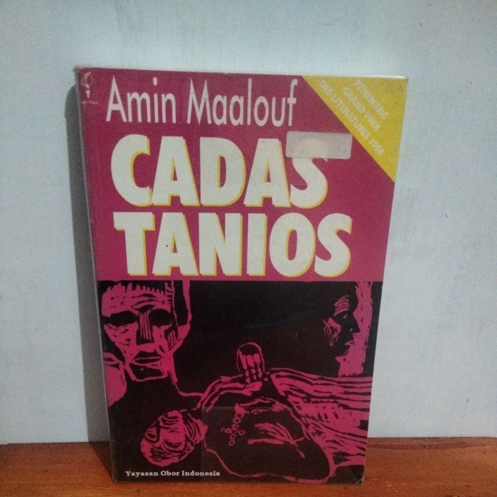 Novel Cadas Tanios Amin Maalouf