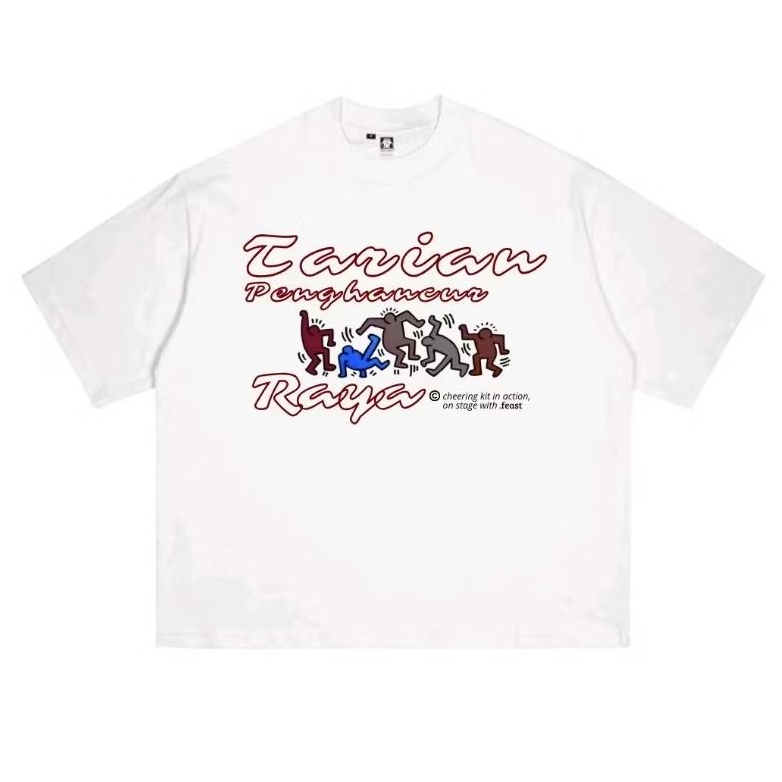 .Feast - Tarian Penghancur Raya | Kaos Putih Feast | Reguler