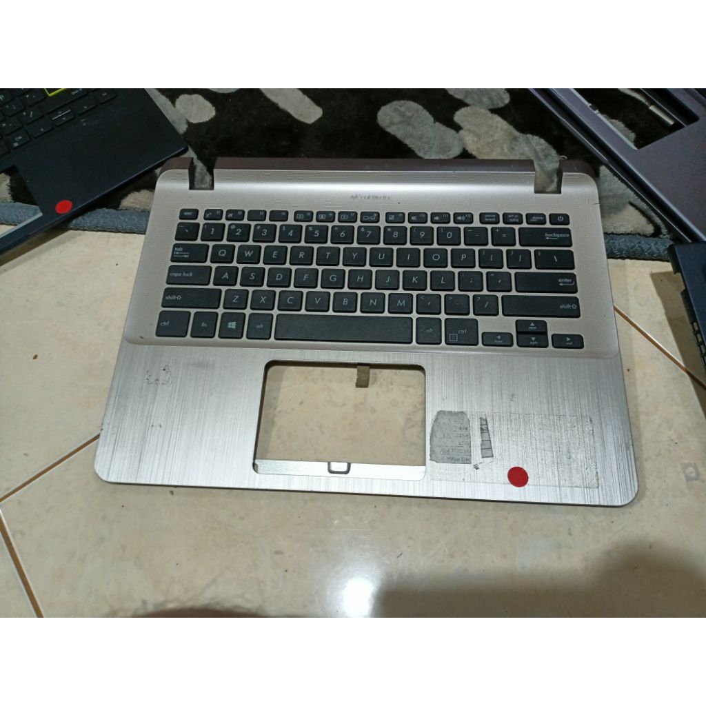 casing Asus x407 a407 frame keyboard