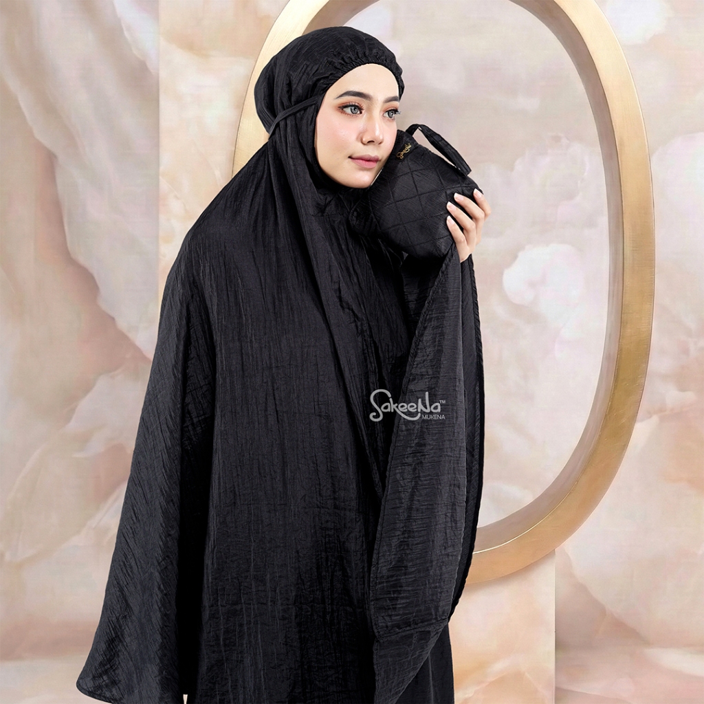 SAKEENA Mukena Parasut Premium Traveling Jumbo Dewasa