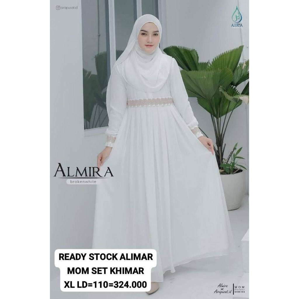 almira dress set khimar by aira