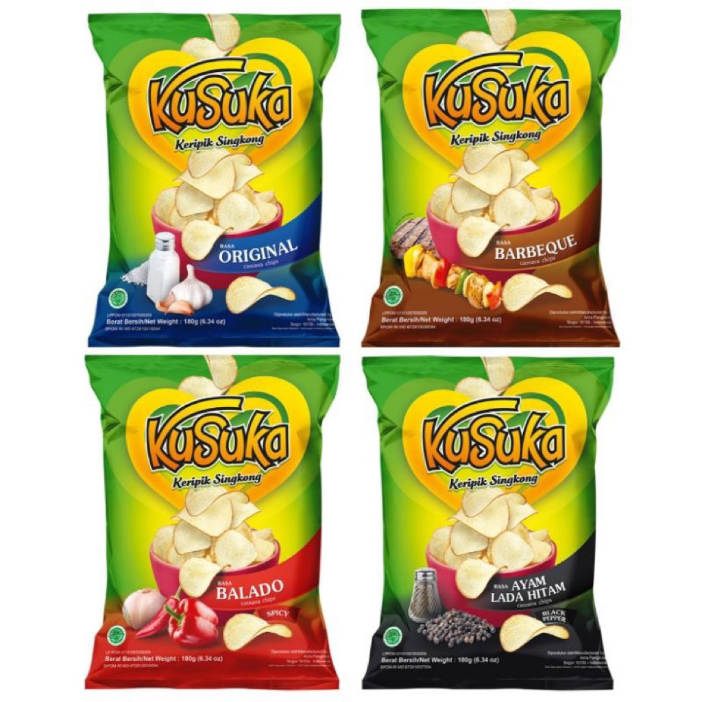 kusuka keripik singkong 30gr - kusuka keripik singkong - kusuka chips