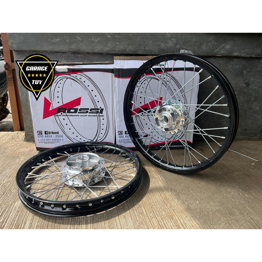 Velg jari jari V Rossi Yamaha Fiz r f1zr Vega r old ukuran 17x140/140