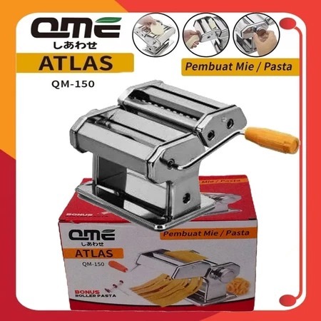 Pasta Maker QME 150 Atlas Gilingan Mie Molen Pangsit Cetakan Mie Penggiling Pencetak Pasta Kue