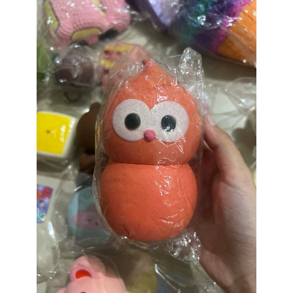 PRELOVED SQUISHY COMMON OWL