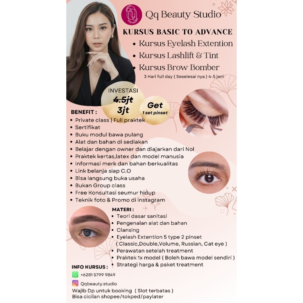 Kursus Eyelash extention