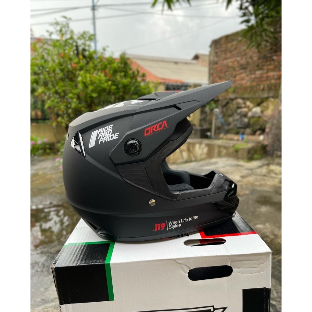 HELM ORCA KSR BLACK MATTE LIMITED EDITION