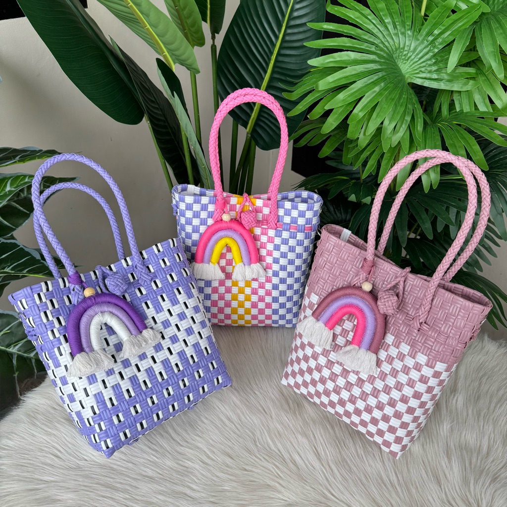 Anyaman Jinjing Tas Anyaman Tas Jinjing Wanita Mini Tas Mini