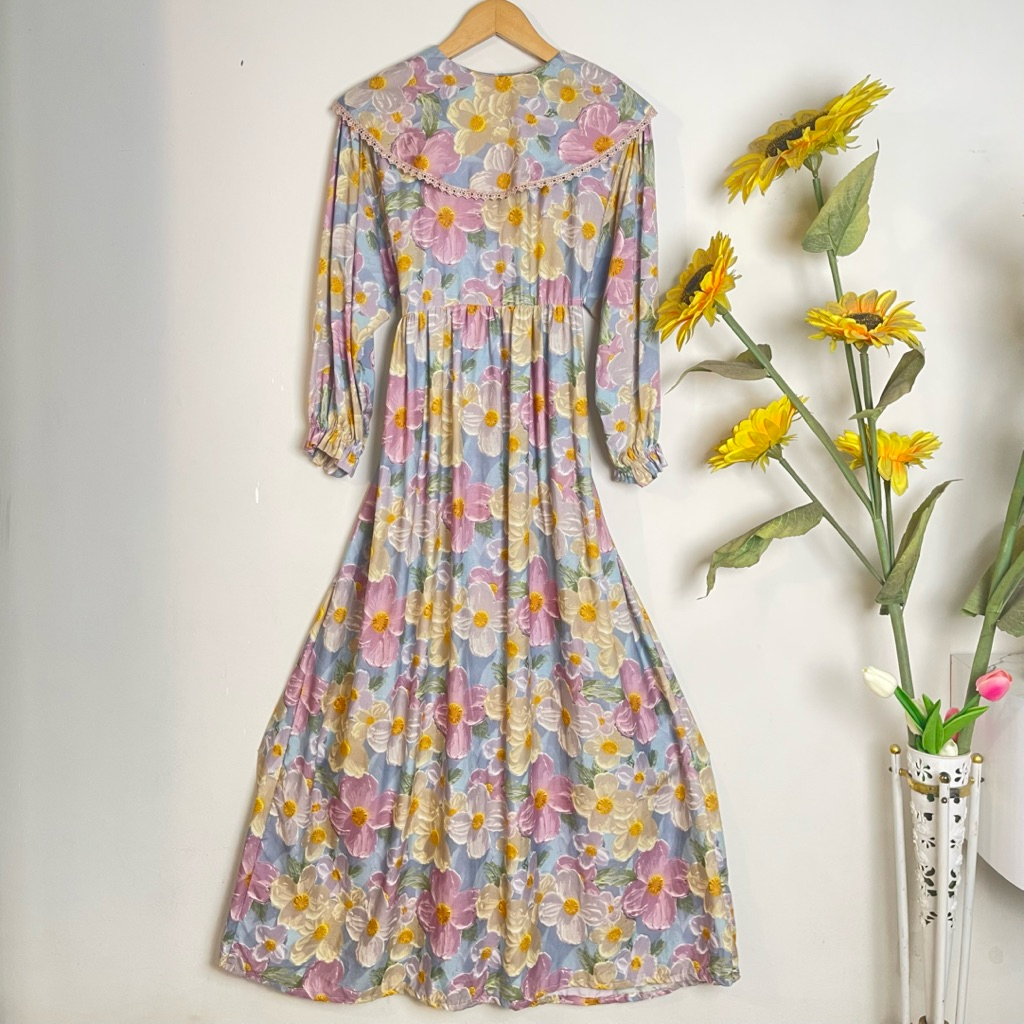 Naifa Silky Dress Ibu Couple Anak