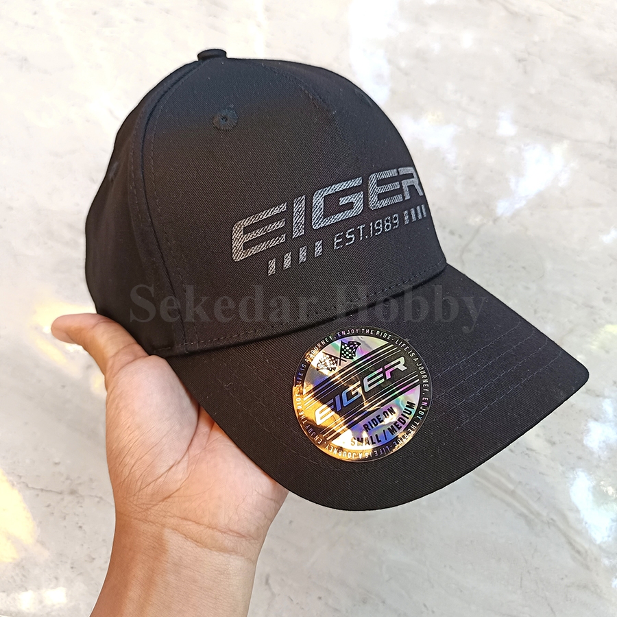 TOPI BASEBALL EIGER RIDE LOGO ORIGINAL