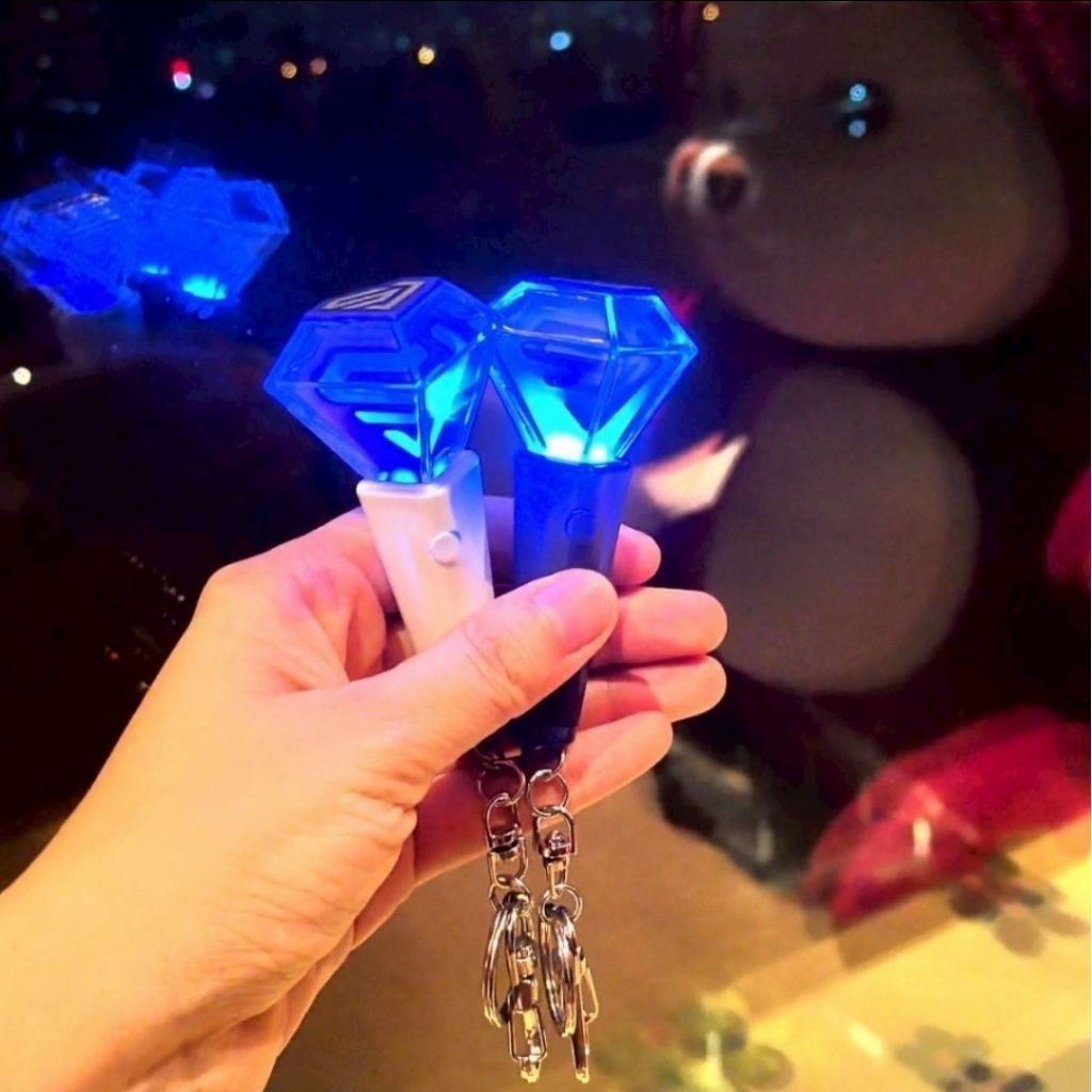 MINI FANLIGHT KEYRING LIGHTSTICK SUPER JUNIOR SJ UNOFFICIAL LS KPOP ELF