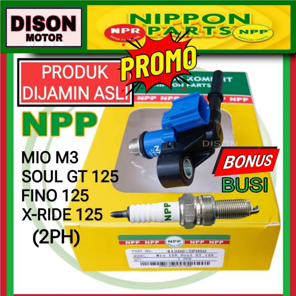 Injektor npp mio m3 soul gt 125 fino 125 xride 125 2PH original injector npp