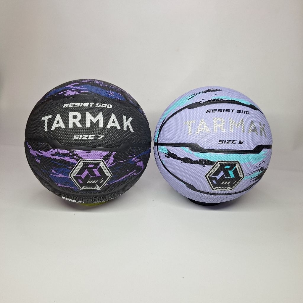 Bola basket tarmak R500 size 6 perempuan outdoor indoor rubber