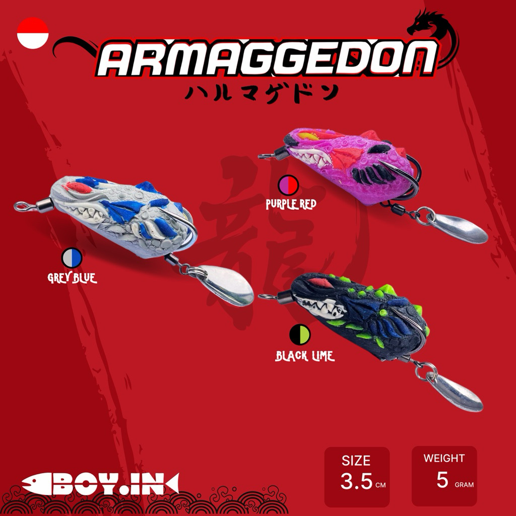 Soft Frog 3D Armaggedon