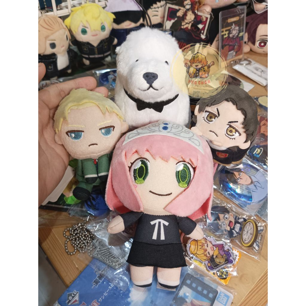 Aneka Plush Boneka Ganci Keychain Anime Spy X Family