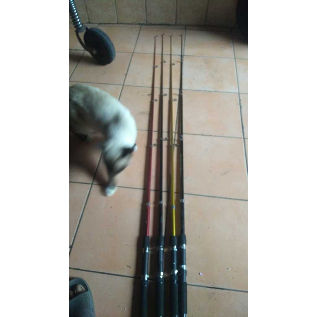 Joran pancing Antena fiber 150cm