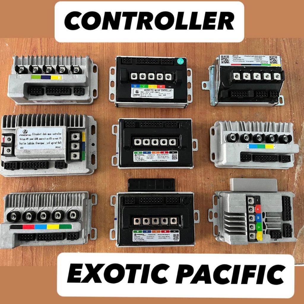 Controller sepeda listrik Exotic Pacific 500Watt, 600Watt, 650Watt