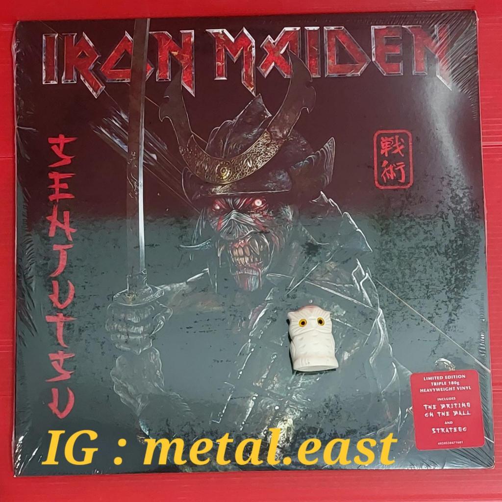 Iron Maiden VINYL IRON MAIDEN - SENJUTSU Piringan Hitam 3 Discs BMG 538671681 Edisi Terbatas 180g Ro