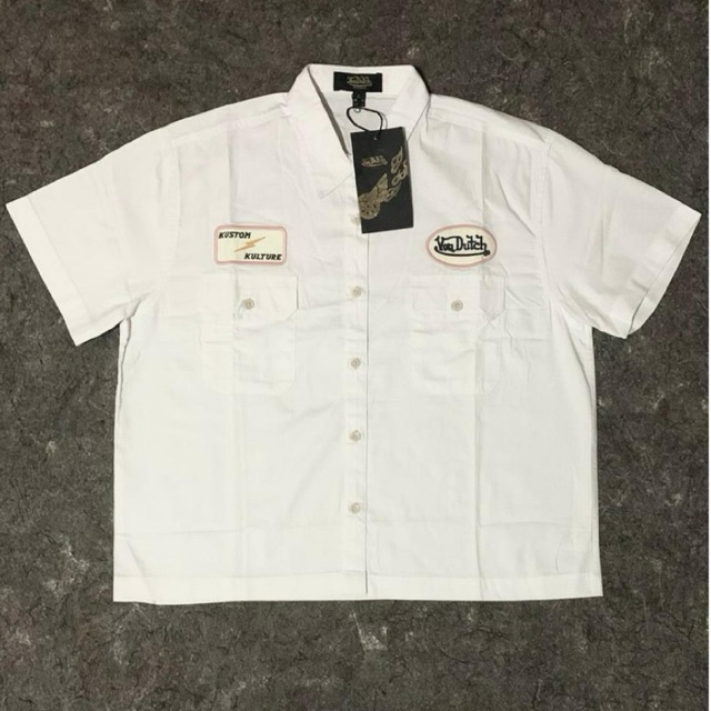 Von Dutch Workshirt Ladies White