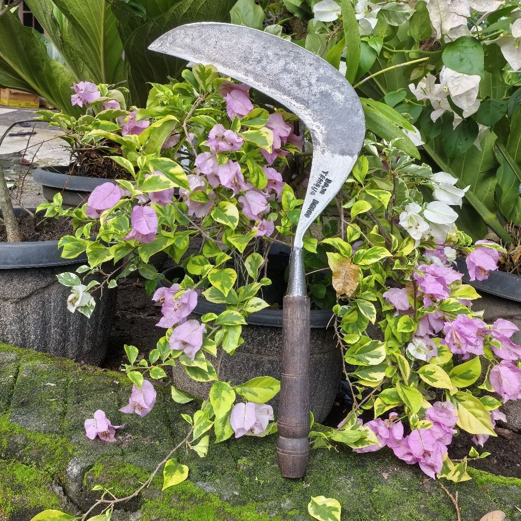 pengaritan dan tebas ringan arit baja lapis baja isen