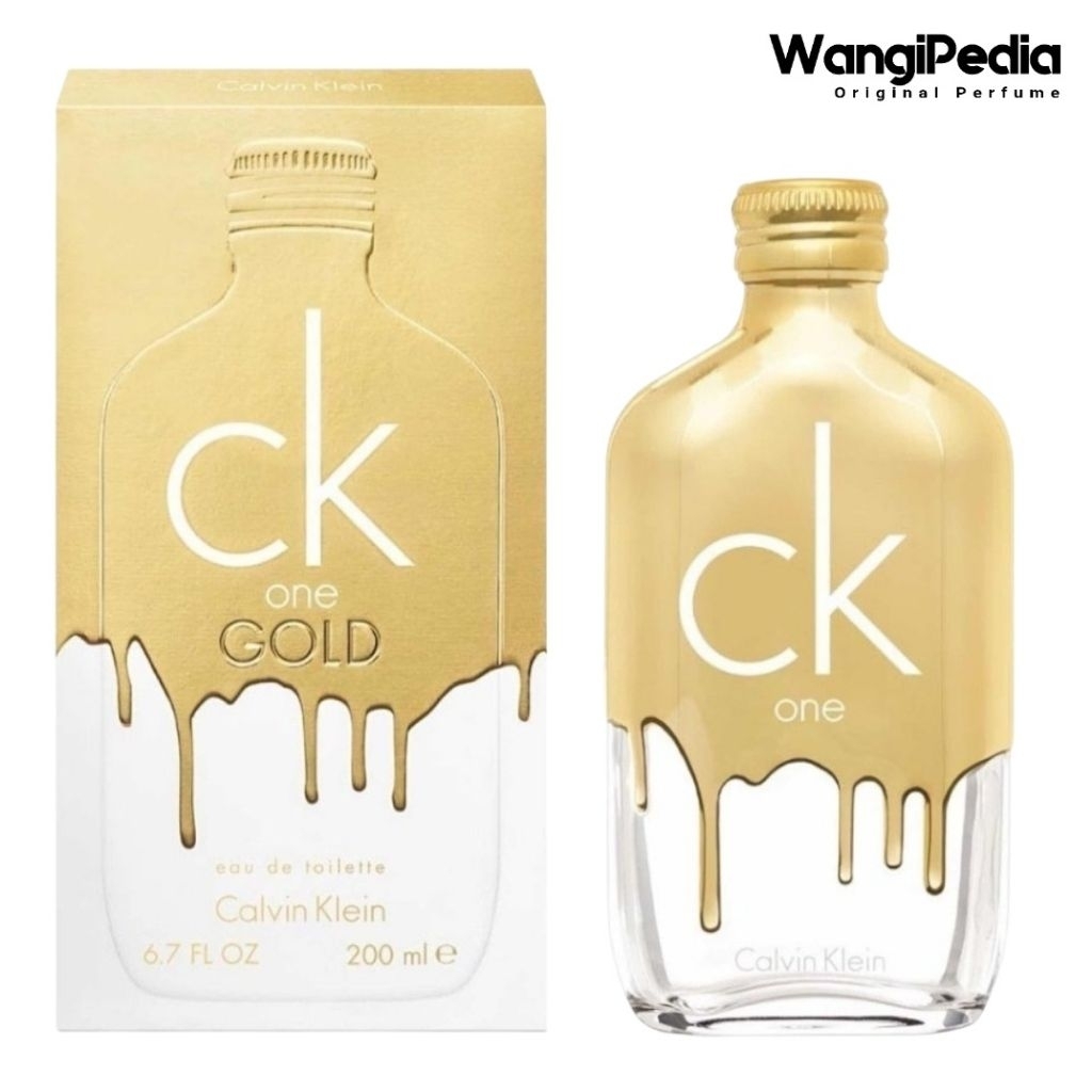 Parfum Original Pria dan Wanita Calvin Klein CK One Gold EDT
