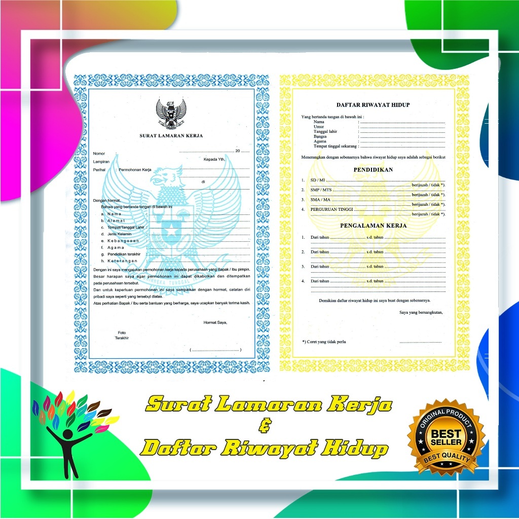 Lamaran Kerja & Daftar Riwayat Hidup - Micro Top