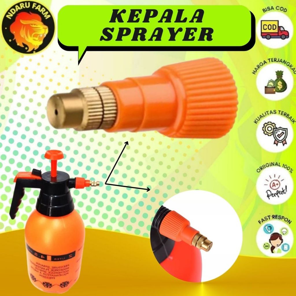 Spare Part Sprayer Botol 2 Liter Semprotan Burung Semprotan Kebun Tanaman NDARUFRAM