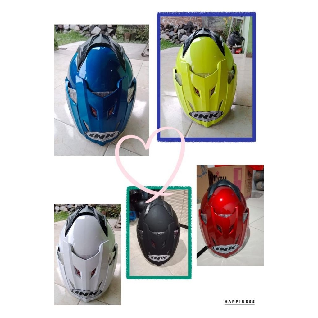 HELM INK DOUBLE VISOR