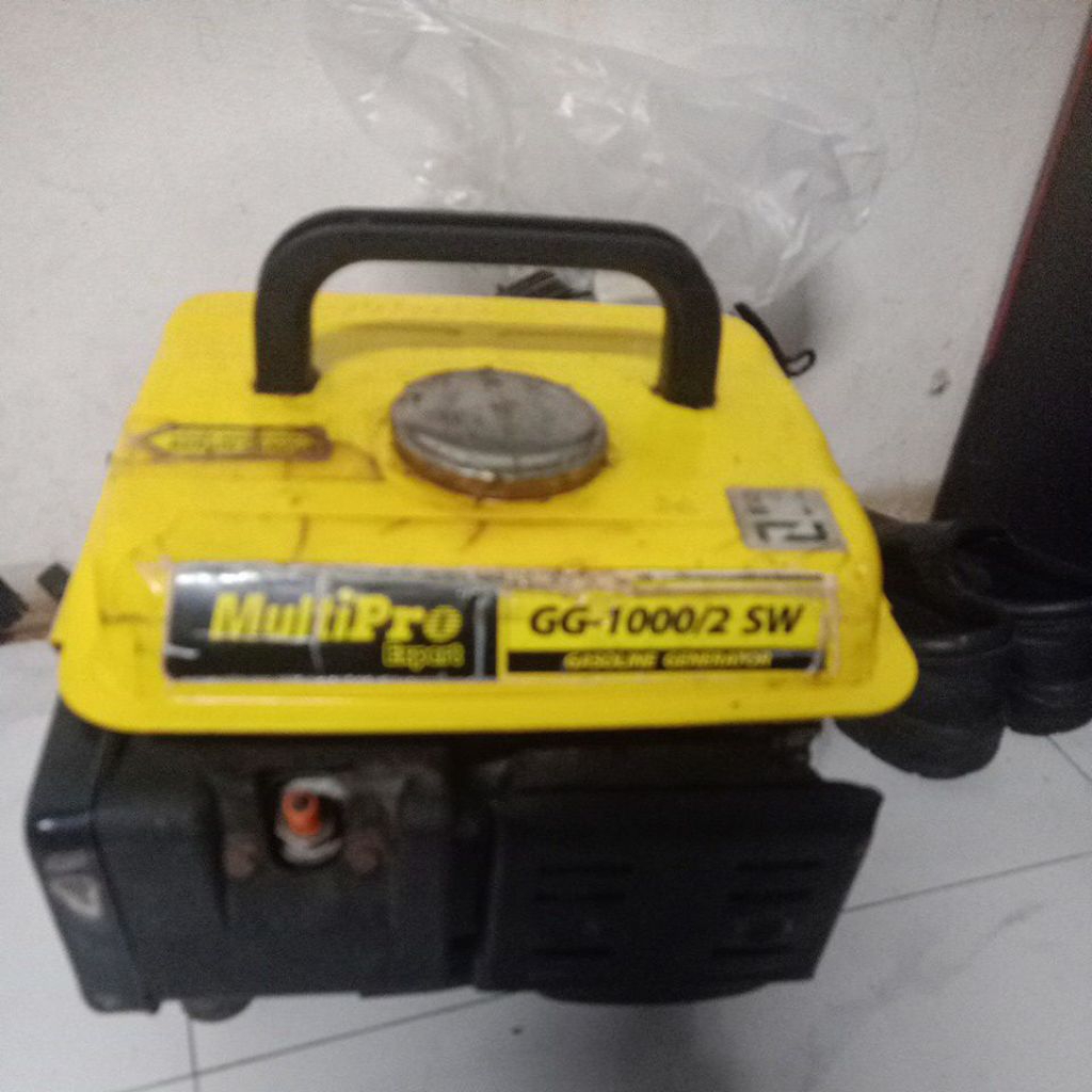 genset bekas 2tak mesin rumput