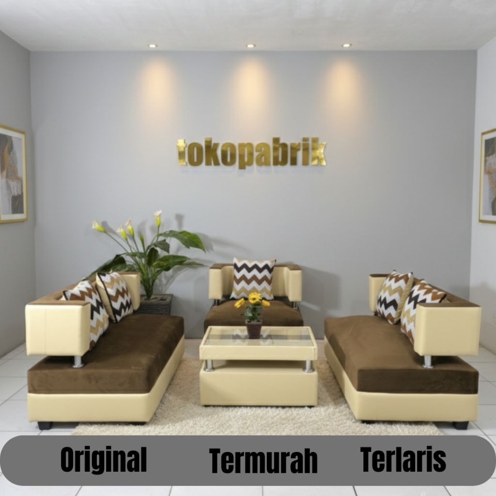 Sofa Jasmine minimalis - Sofa 221 modern - Sofa modern murah - Kursi tamu Minimalis Termurah Tegal B