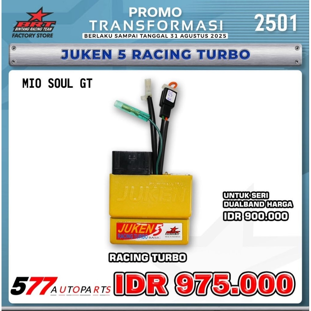 Juken 5 Racing Turbo BRT Mio Soul Gt