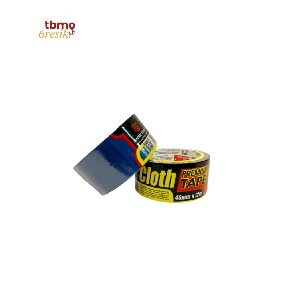 TBMO LINEN TAPE NACHI/LAKBAN KAIN 2'X12Y (46MMX12M) BIRU