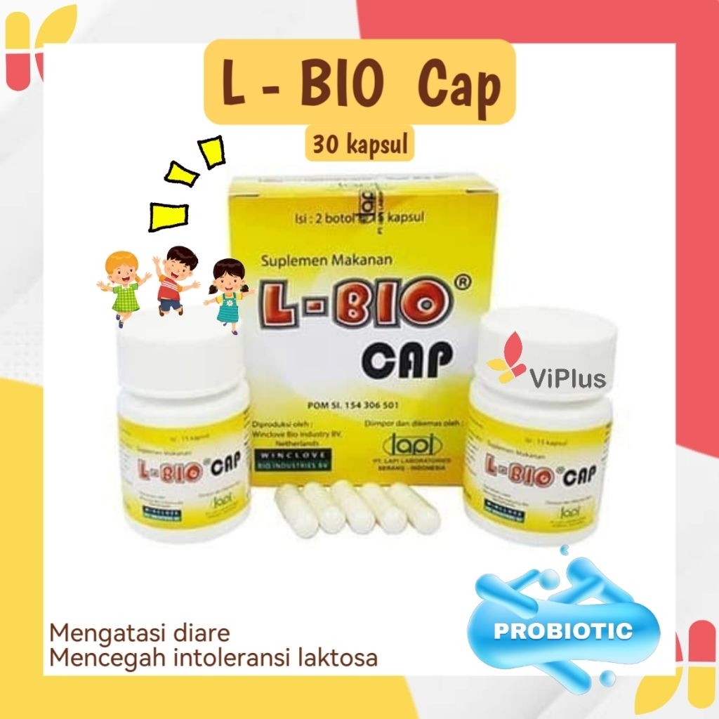 L - BIO CAP isi 30 kapsul