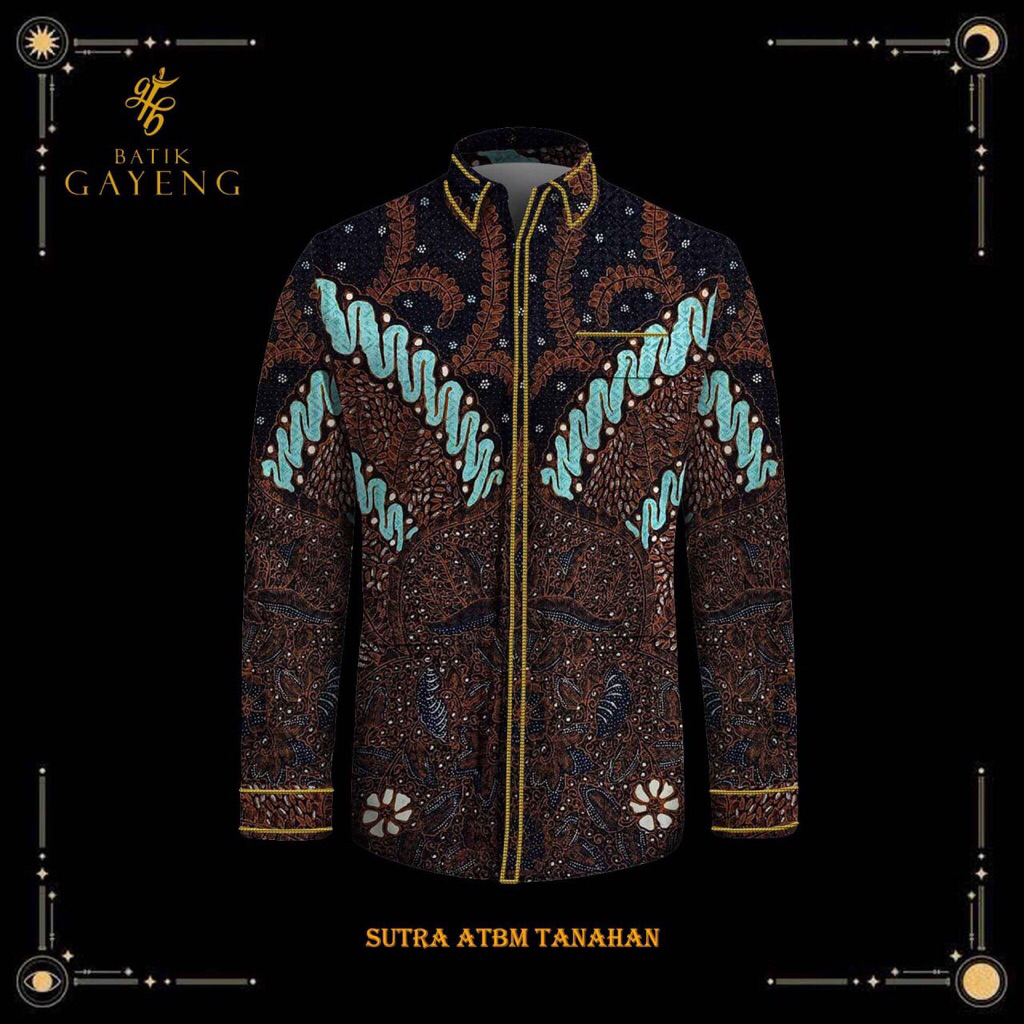Kain batik tulis sutra ATBM tanahan
