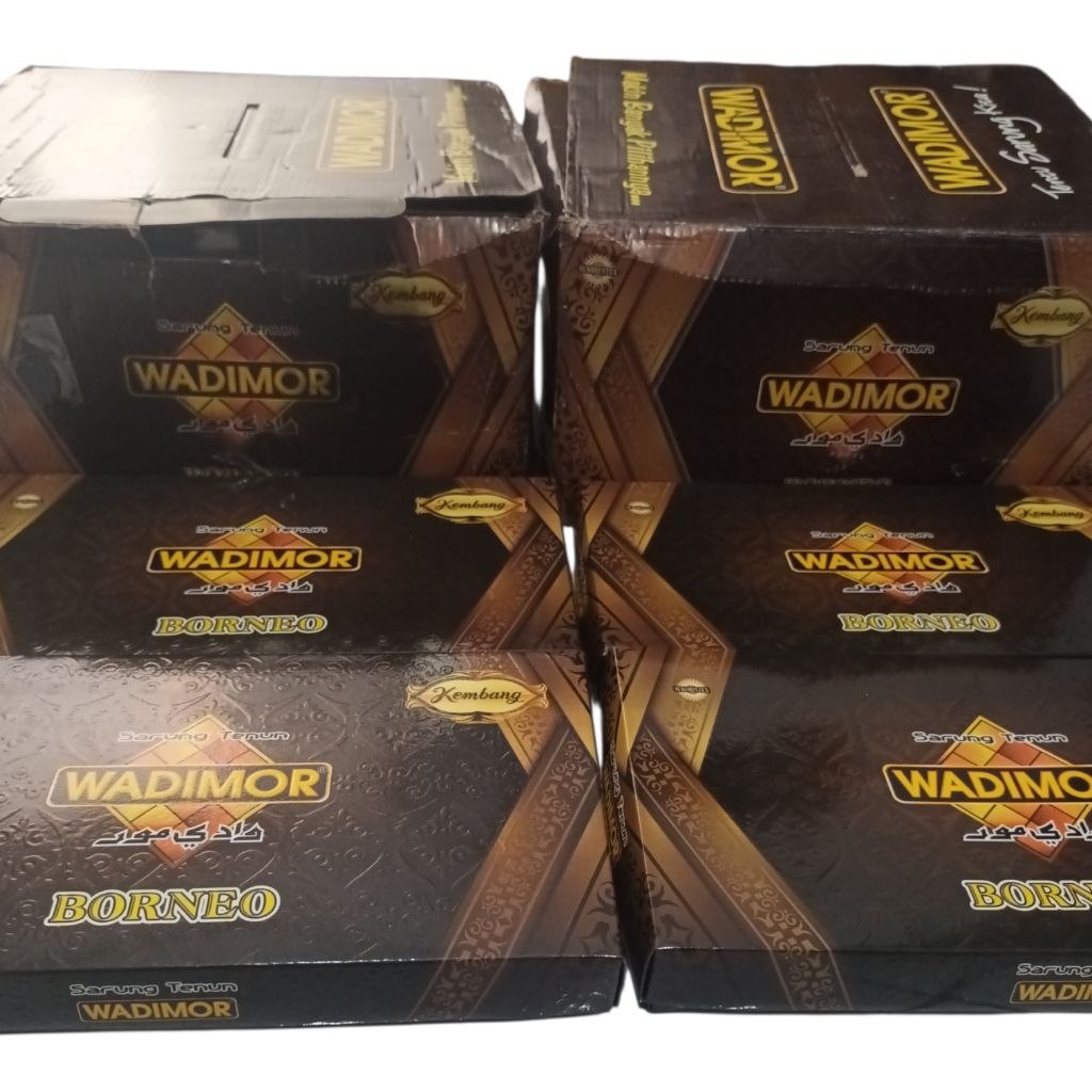 Sarung Wadimor Motif Borneo Kembang | Sarung Wadimor Borneo