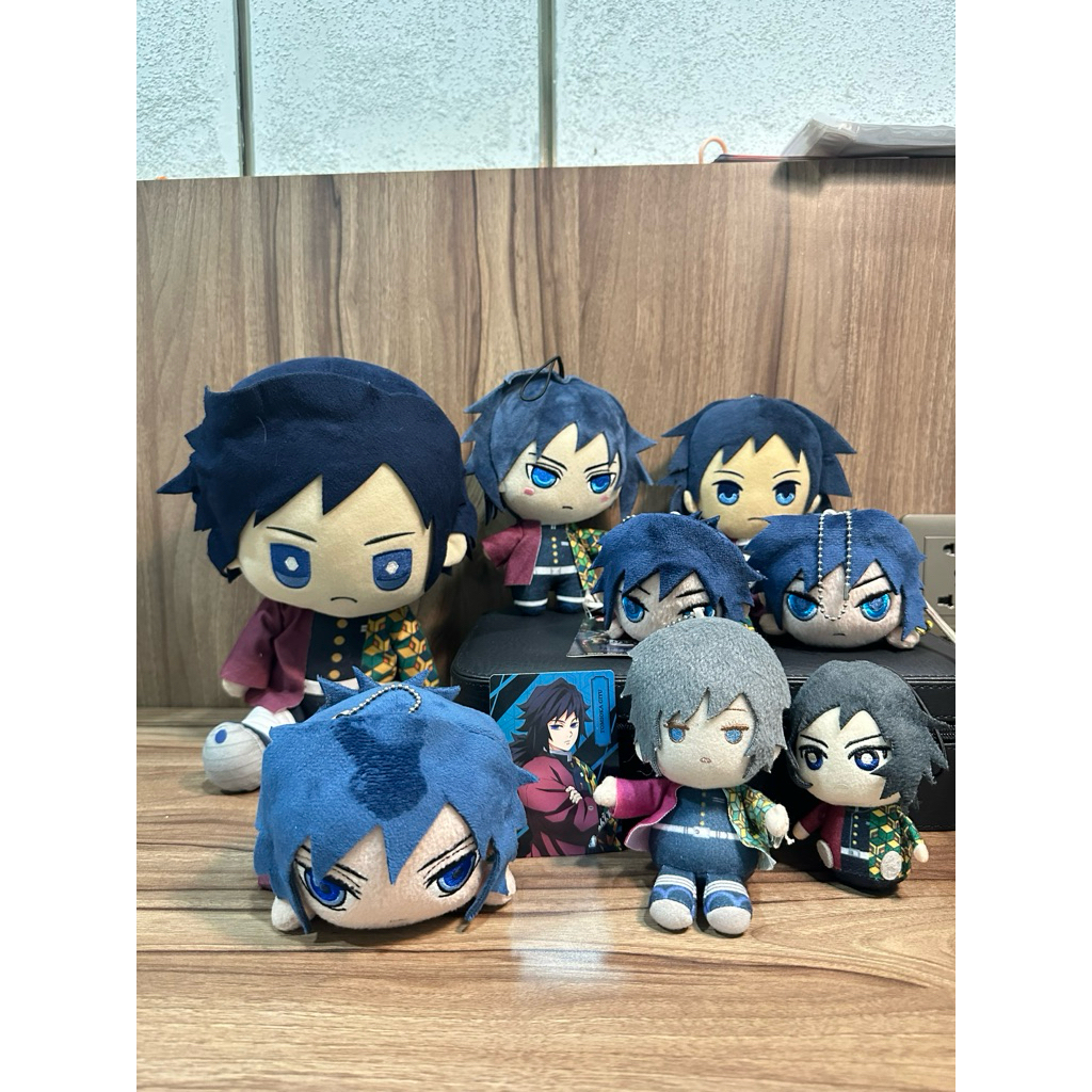 Tomioka Giyuu Series - Boneka kimetsu no yaiba demon slayer plush bulir nu pofutto batik kimono neso