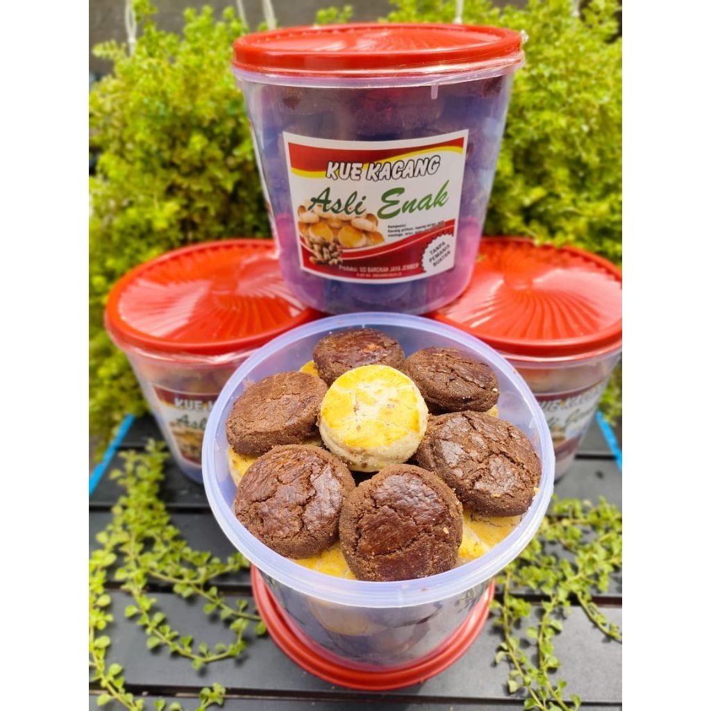 Kue Kacang Mix Original & Coklat Asli Enak Jember