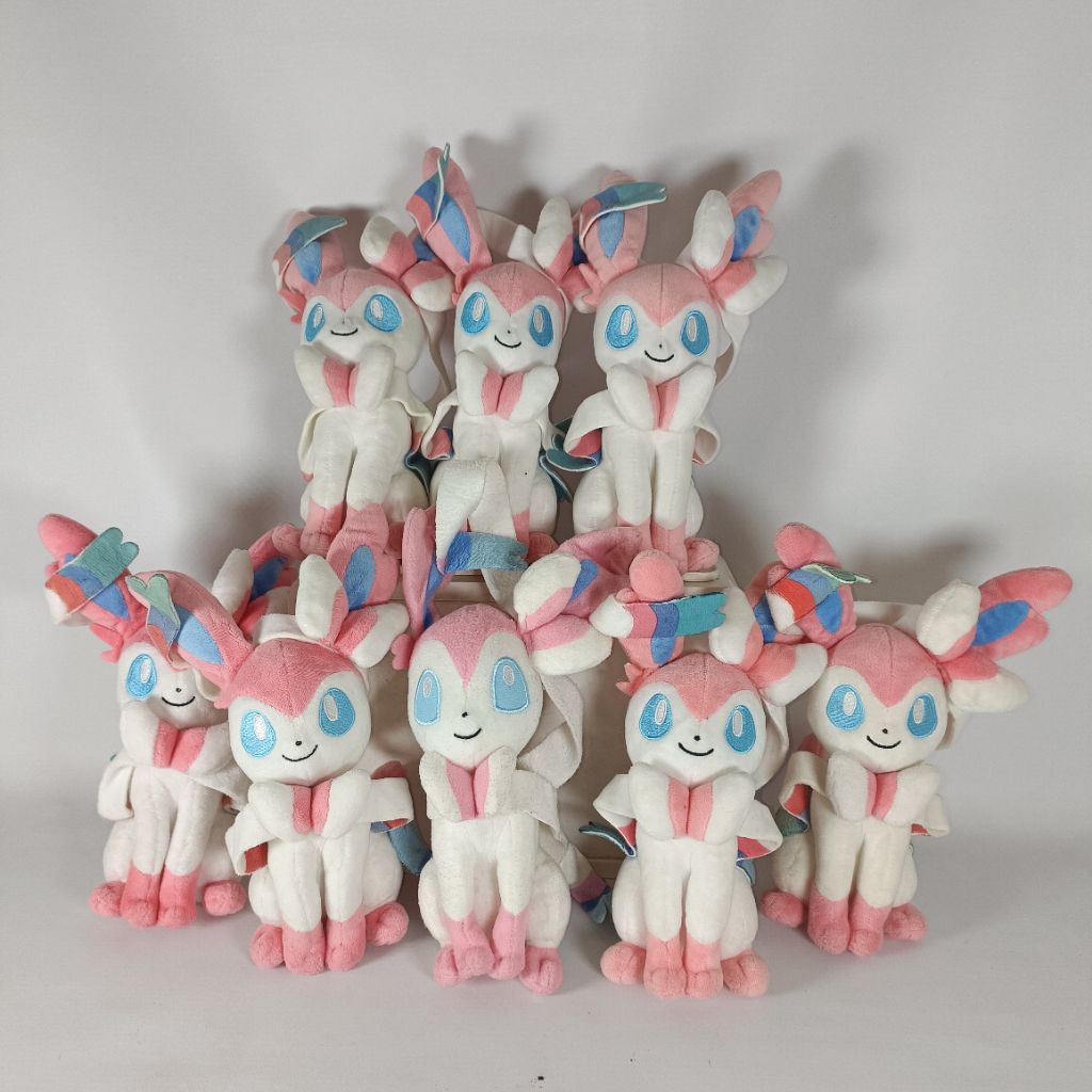 Sylveon Boneka Pokemon San-Ei Pocket Monster Takara Tomy [Pengiriman 7 Hari]