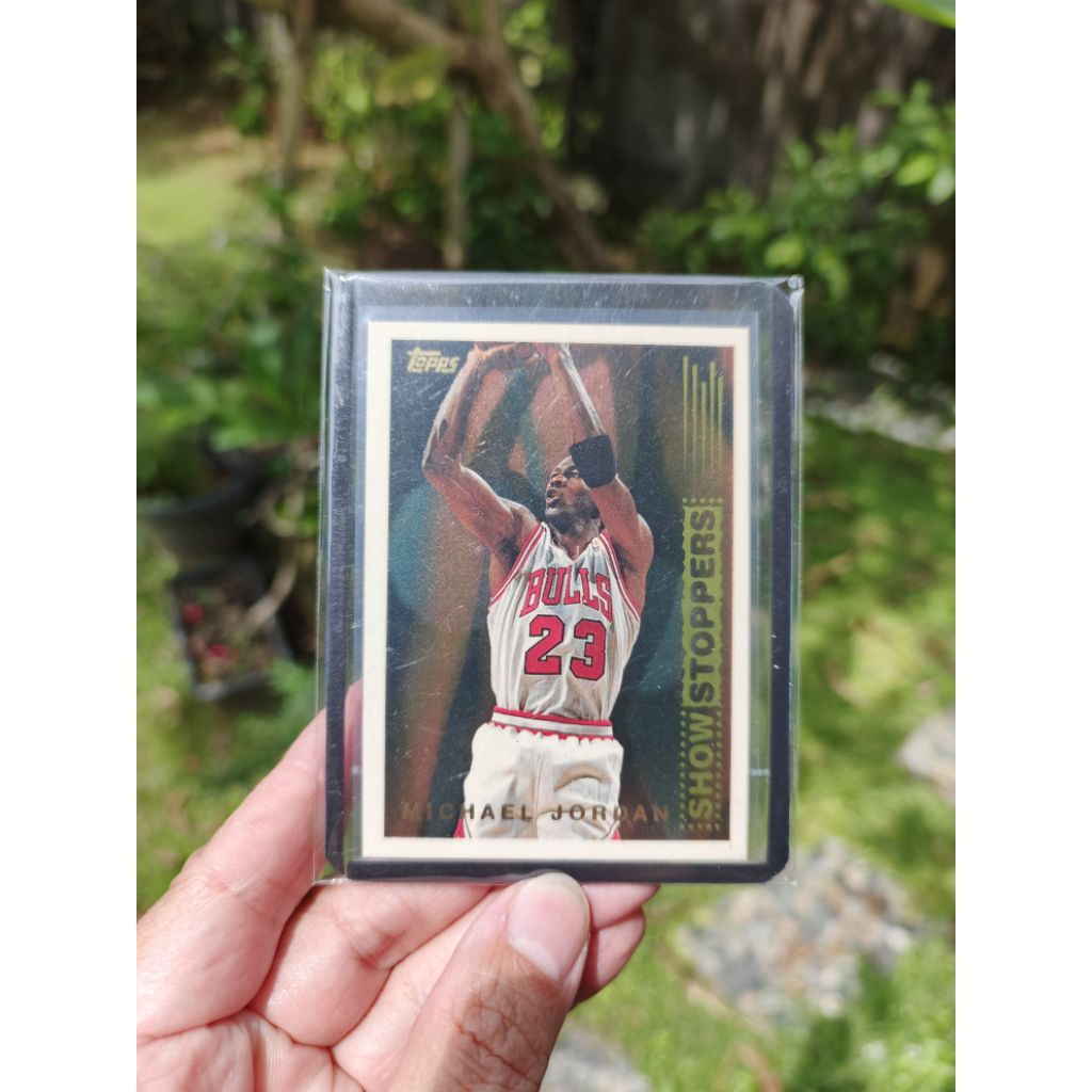 kartu basket 1995 Topps ShowStoppers Michael Jordan