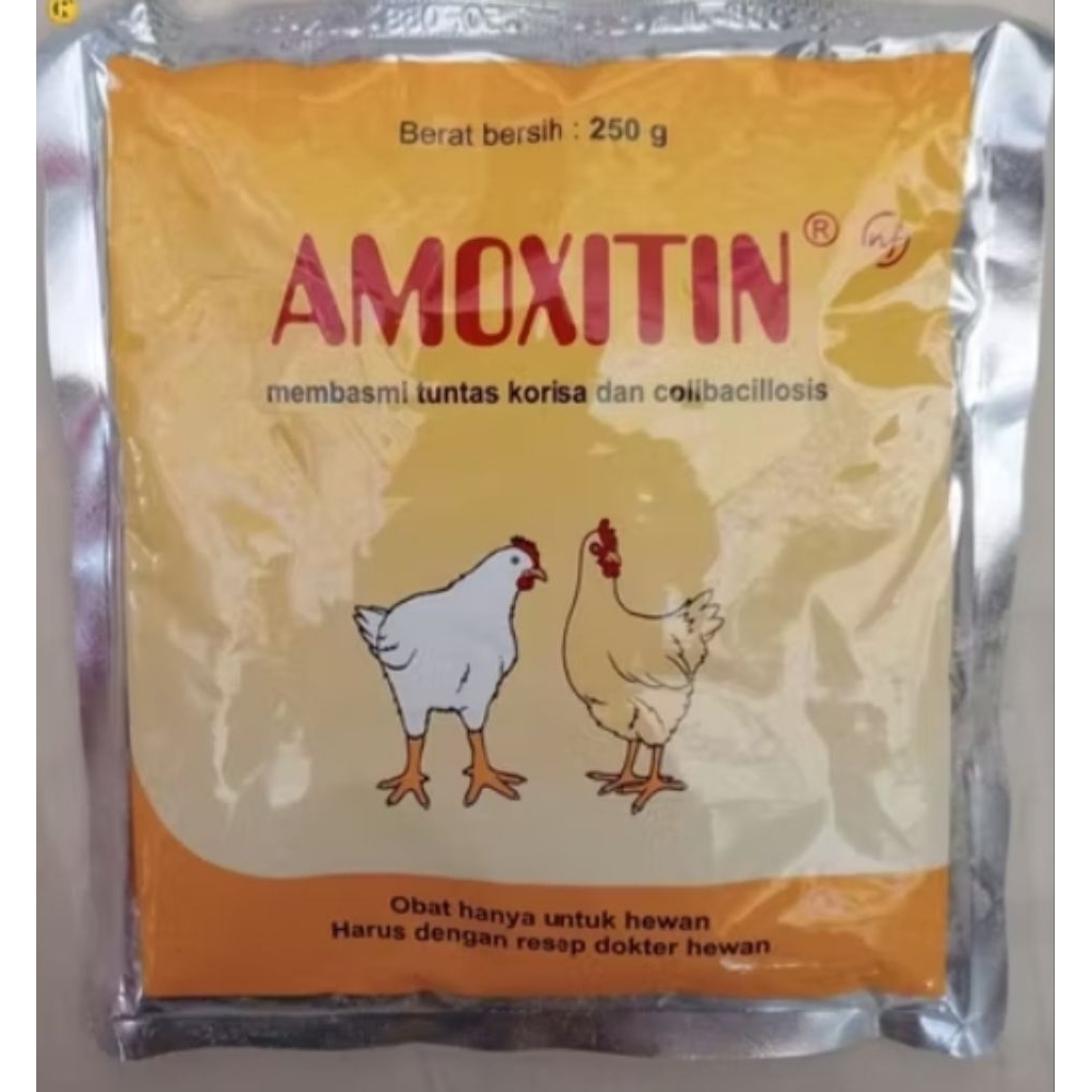 AMOXITIN 250 gram antibiotik Ayam atau unggas