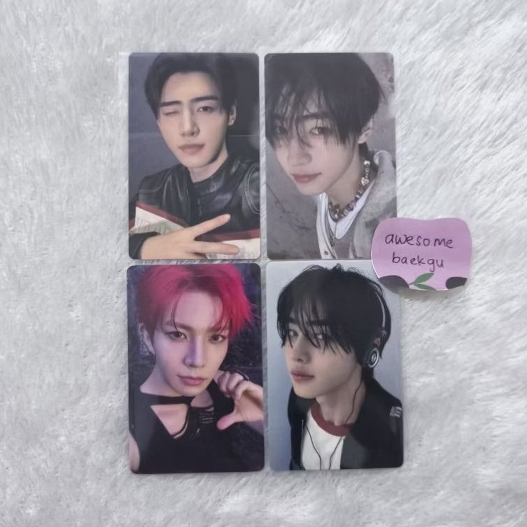 [PART 3] Photocard Official Sunghoon heeseung yzy gigit dasi gitdas r:u pob yt gift d:u daydream ram