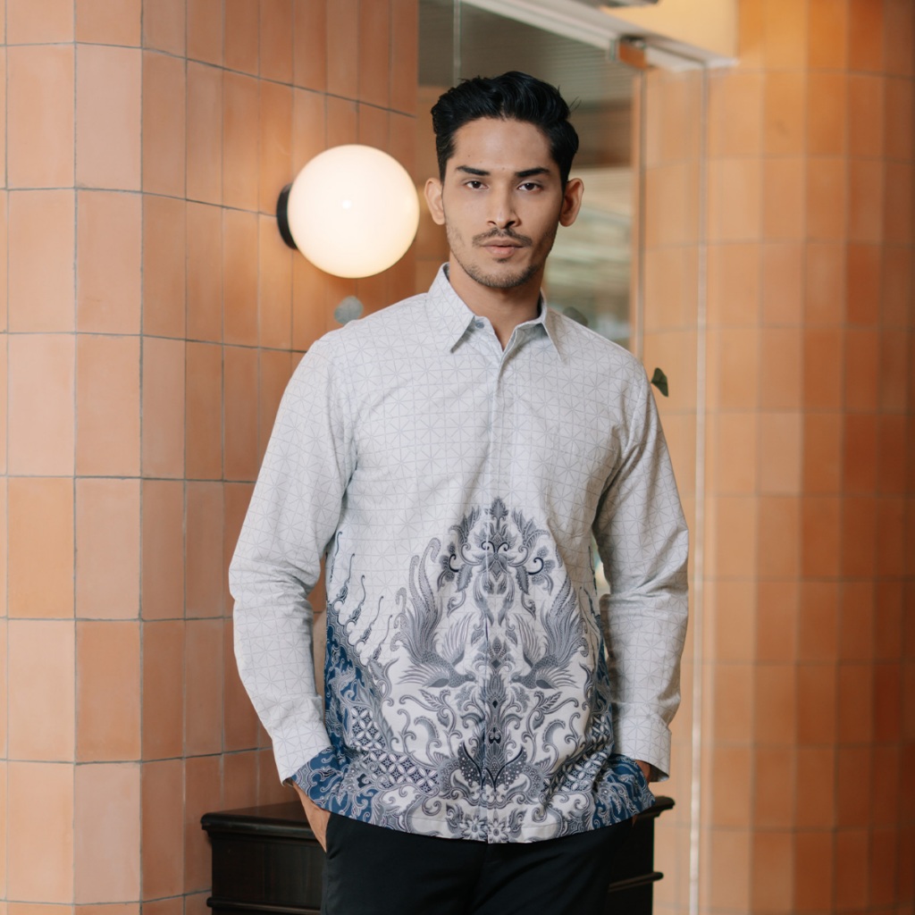 Hadinata Batik Premium Kemeja Batik Pria Lengan Panjang Superfine Furing Mavendra Madira