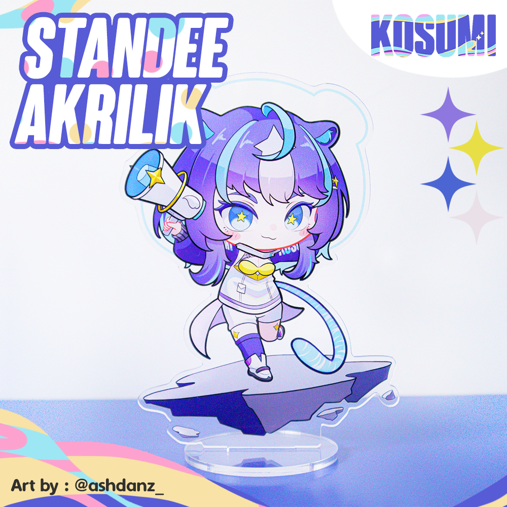 Custom Standee Akrilik Figur // Custom Acrylic Standee - Kosumi