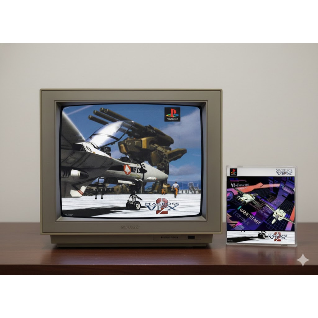 [ Game PS1 Psone Playstation ] Macross VF-X 2